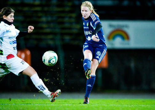 Fotboll, DM-final, damer, FC Hessleholm - LB07