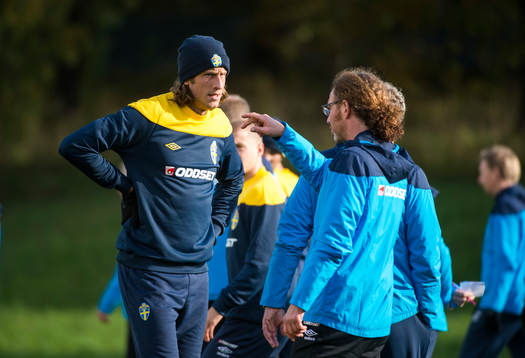 Jonas Olsson lämnade träningen