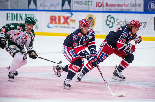Damien Fleury och Carl Hagelin, Södertälje anfaller