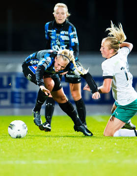 Mikaela Björklund, Sirius, fälls av Sandra Zetterqvist,