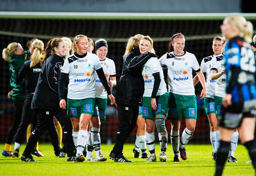 Glada miner bland Mallbackens spelare