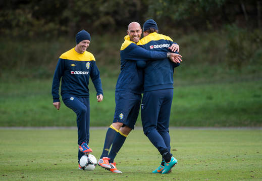 Christian Wilhelmsson, Daniel Majstorovic och Zlatan
