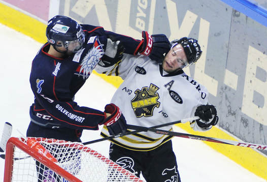 Mattias Bäckman, Linköping och Christian Sandberg, AIK