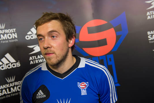 Gunnar Nielsen, målvakt Färöarna