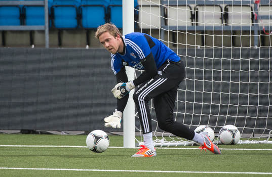 Gunnar Nielsen, målvakt Färöarna