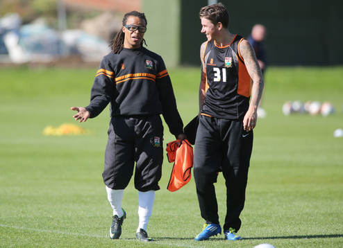 Football - Barnet FC Training - The Hive Football Centre -