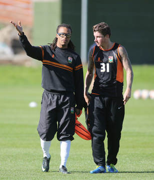 Football - Barnet FC Training - The Hive Football Centre -