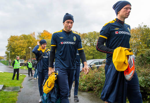 Johan Elmander och Marcus Berg