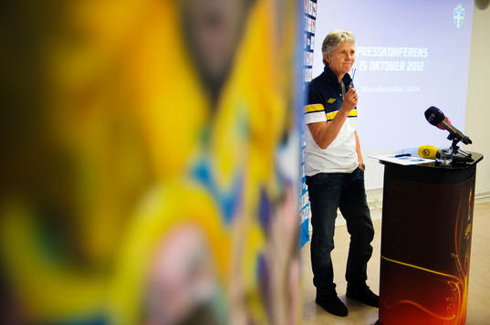 Pia Sundhage, förbundskapten damfotbollslandslaget,