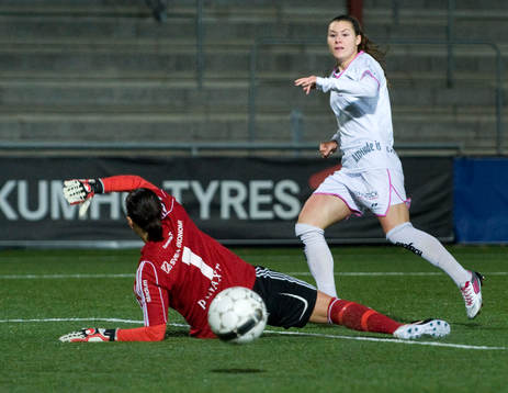 2-0 Ramona Bachmann, Malmö, som överlistar Susanne