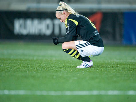 Slutsignal, Sarah Fredriksson, AIK, depp