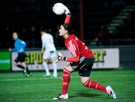 Susanne Nilsson, målvakt, AIK, inkast