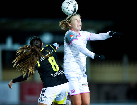 Katrin Schmidt, Malmö och Malin Diaz, AIK