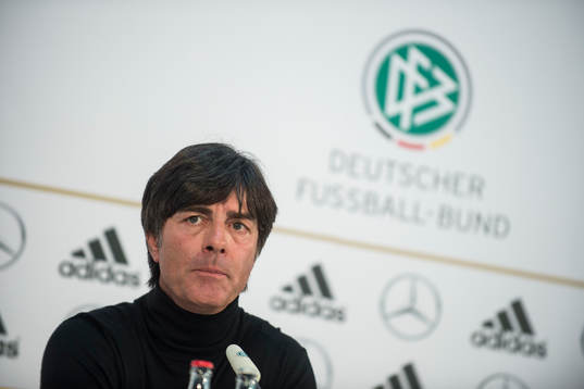 Presskonferens med Joachim Löw, förbundskapten Tyskland