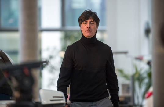 Presskonferens med Joachim Löw, förbundskapten Tyskland