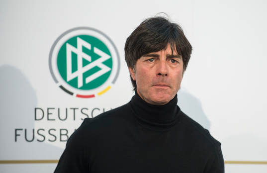 Presskonferens med Joachim Löw, förbundskapten Tyskland