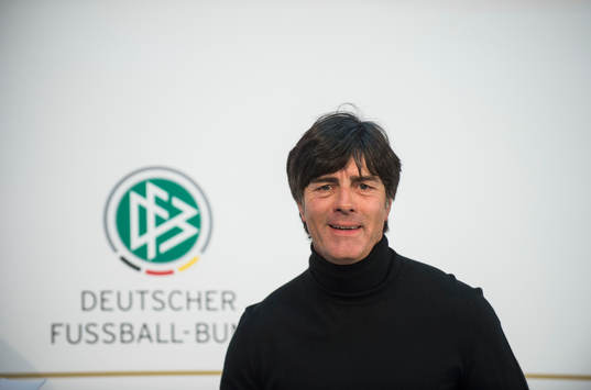 Presskonferens med Joachim Löw, förbundskapten Tyskland