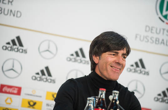Presskonferens med Joachim Löw, förbundskapten Tyskland
