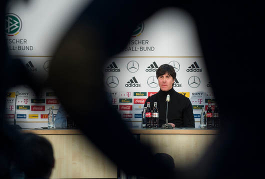 Presskonferens med Joachim Löw, förbundskapten Tyskland