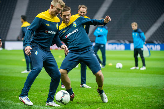 Michael Almebäck och Anders Svensson