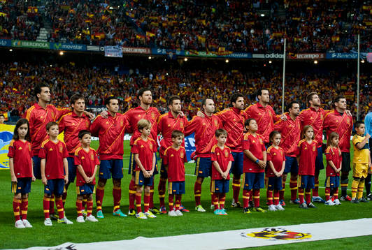 Brasil 2014 World Cup Qualifiers - Spain vs France -