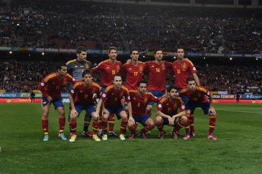 España formacion inicial, calderon, clasificacion,