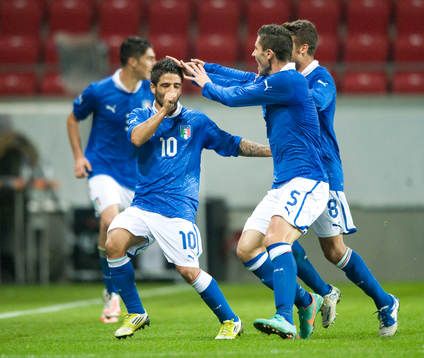 0-1 Lorenzo Insigne, Italien