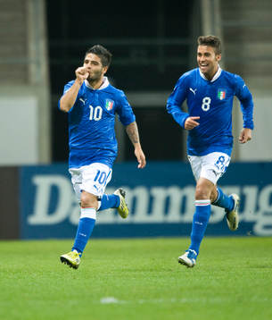 0-1 Lorenzo Insigne, Italien