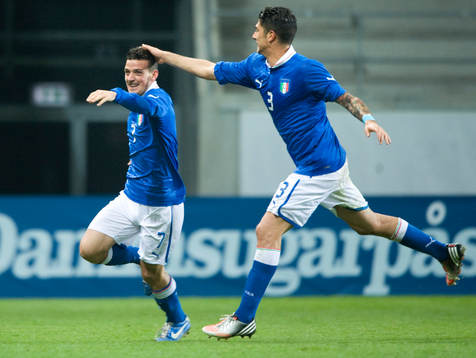 0-2 Alessandro Florenzi, Italien