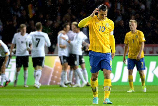 Zlatan Ibrahimovic, Sverige deppar