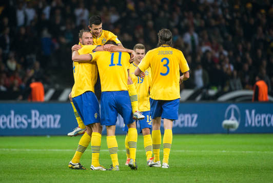 Andreas Granqvist, Behrang Safari, Johan Elmander,