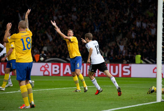 Thomas MUELLER, Tyskland, jublar