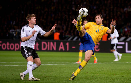 Toni KROOS, Tyskland, Johan Elmander, Sverige