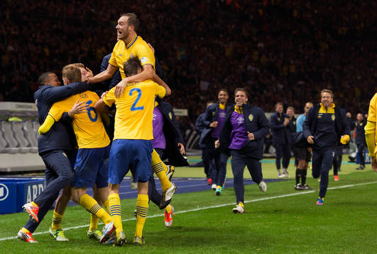 Rasmus Elm, Sebastian Larsson, Andreas Granqvist, Mikael