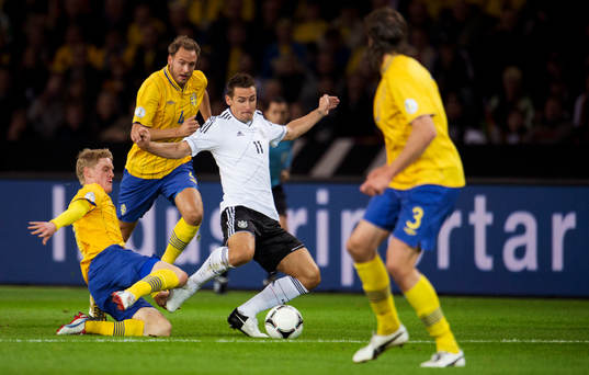 Rasmus Elm, Andreas Granqvist, Sverige, Miroslav KLOSE,