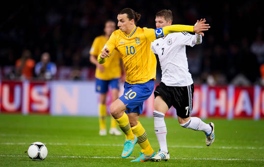 Zlatan Ibrahimovic, Sverige, Bastian SCHWEINSTEIGER,