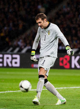 Andreas Isaksson, målvakt, Sverige