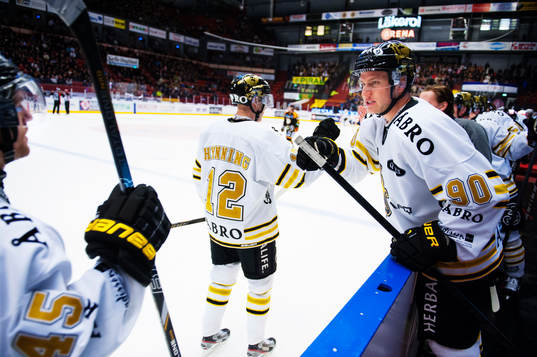 Oscar Steen, Fredrik Hynning och Christopher Aspeqvist, AIK