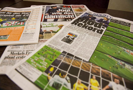 Dagens tidningar i Tyskland