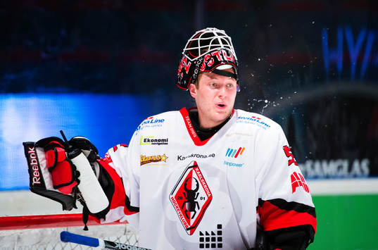 Oskar Östlund, målvakt, Karlskrona