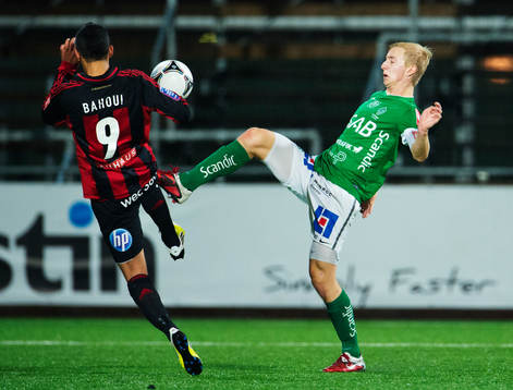 Nabil Bahoui, Brommapojkarna, och Martin Rosell, Brage, i