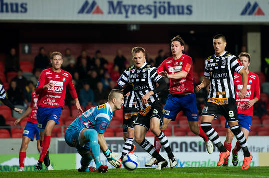 Ivo Vazgec, målvakt, Linus Malmqvist, Luka Mijaljevic,
