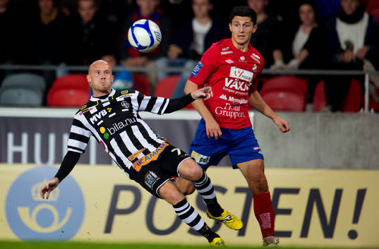 Max Mölder, Landskrona, Elmin Nurkic, Öster