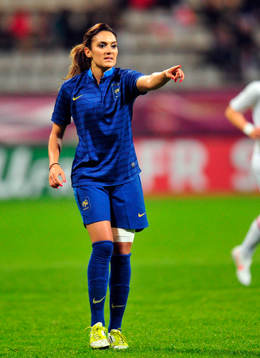 Louisa NECIB  - 20.10.2012 - France / Angleterre - Match