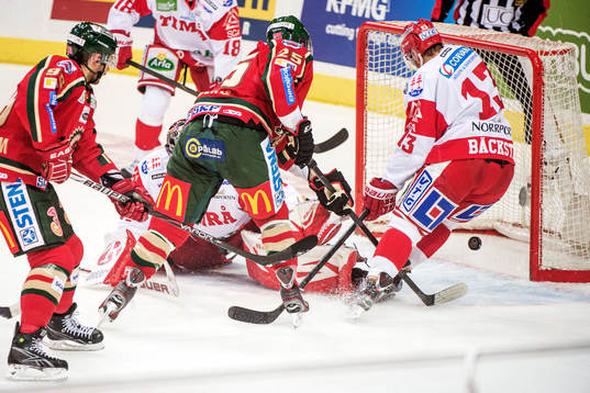 Viktor Stålberg, Frölunda, gör 1-0
