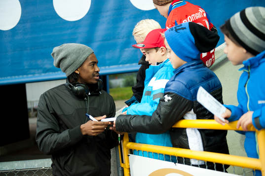 Bo Nilsson, tränare IFK Hässleholm, och Örebros