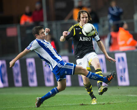 Nils-Eric Johansson, AIK. Hannes Stiller, IFK Göteborg