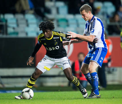 Mohamed Bangura, AIK. Jakob Johansson, IFK Göteborg