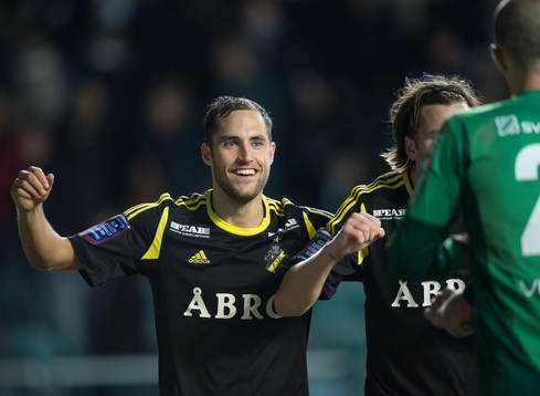 Nicklas Backman, AIK, jublar