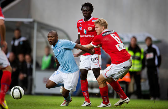 Tokelo Rantie, Malmö FF, Paulus Arajuuri, Papa Alioune